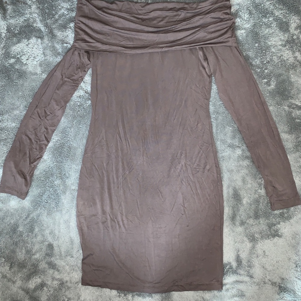 Strapless bodycon dress